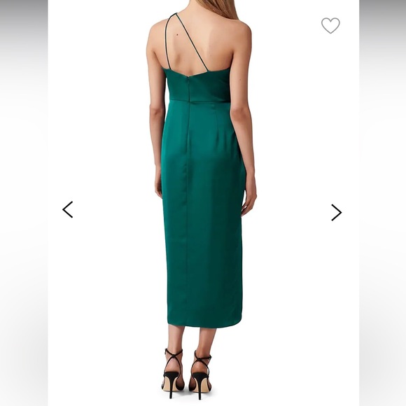 Haidee Petite One Shoulder Midi Dress - Picture 2 of 9